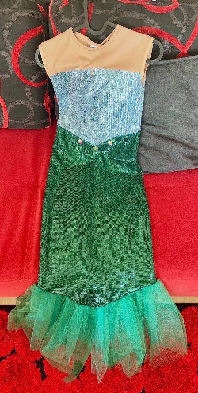 Костюм русалки на 7-10 лет