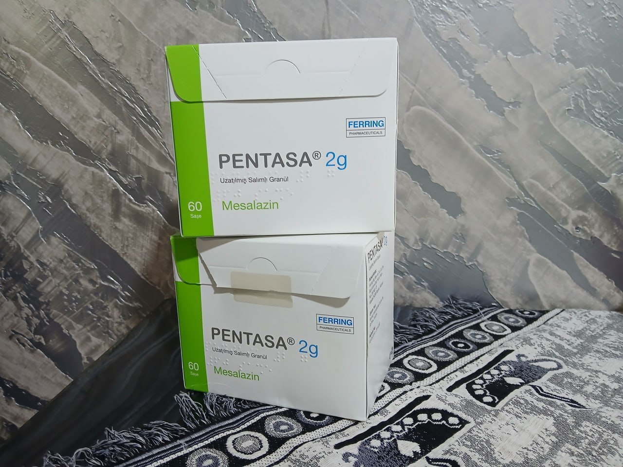 Лекарство: Пентаса 2 г, 60 саше