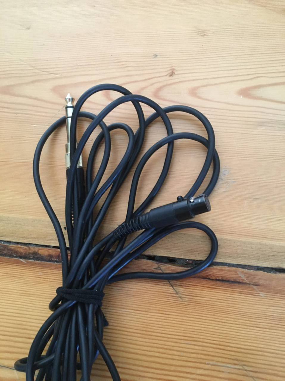 Провод mini xlr на джек и миниджек