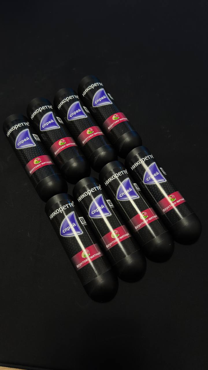 Никоретте спрей фруктово - мятный