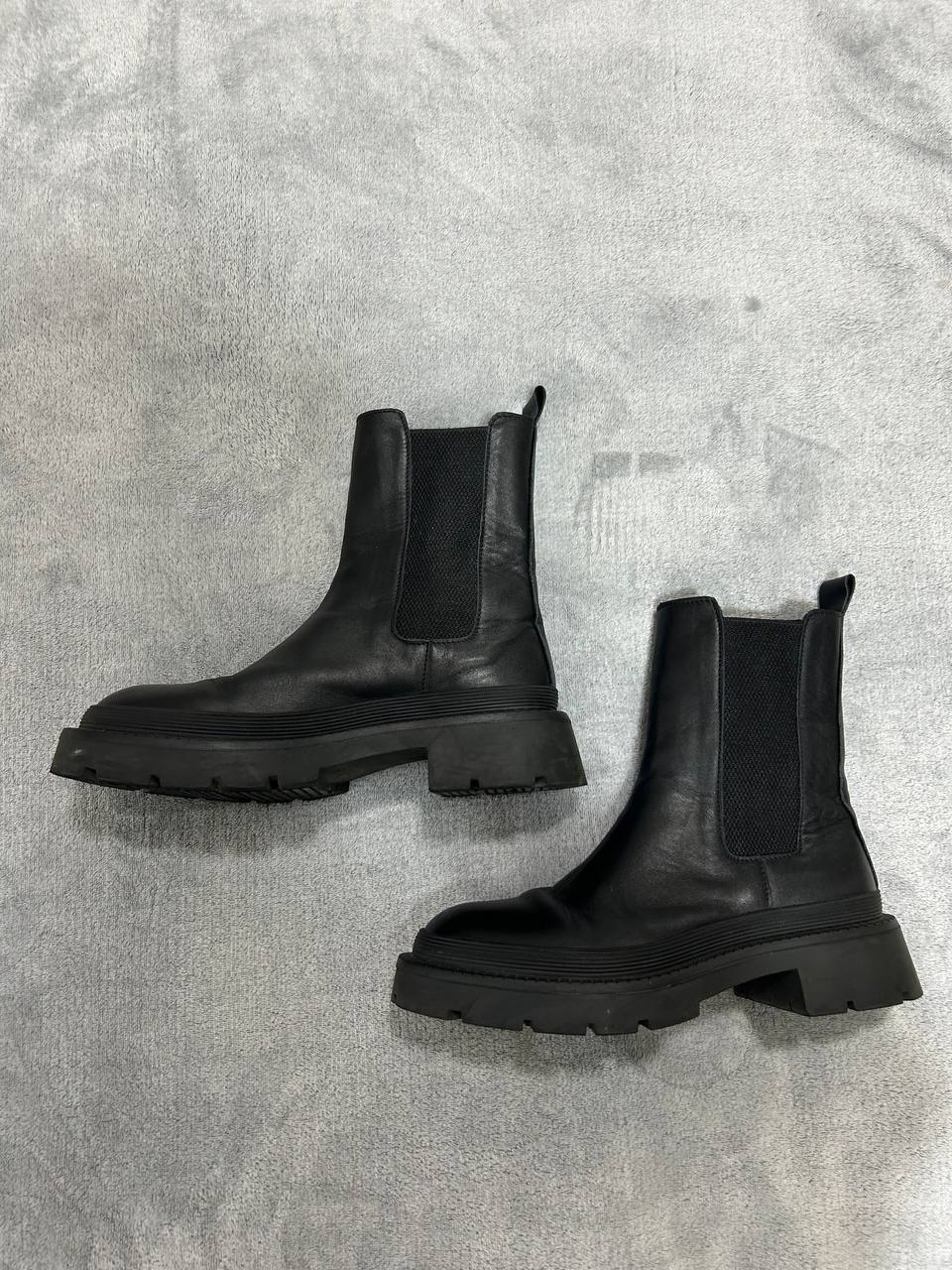 Сапоги Челси на массивной подошве