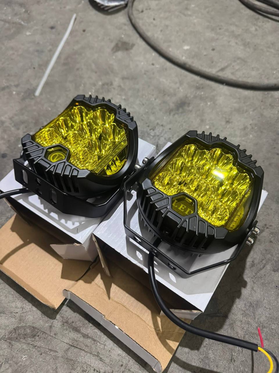 Модифицированные противотуманные фары