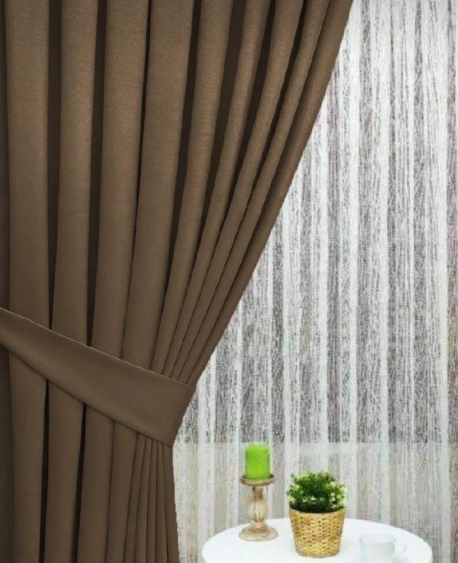 Шторы (насыщенный цвет)