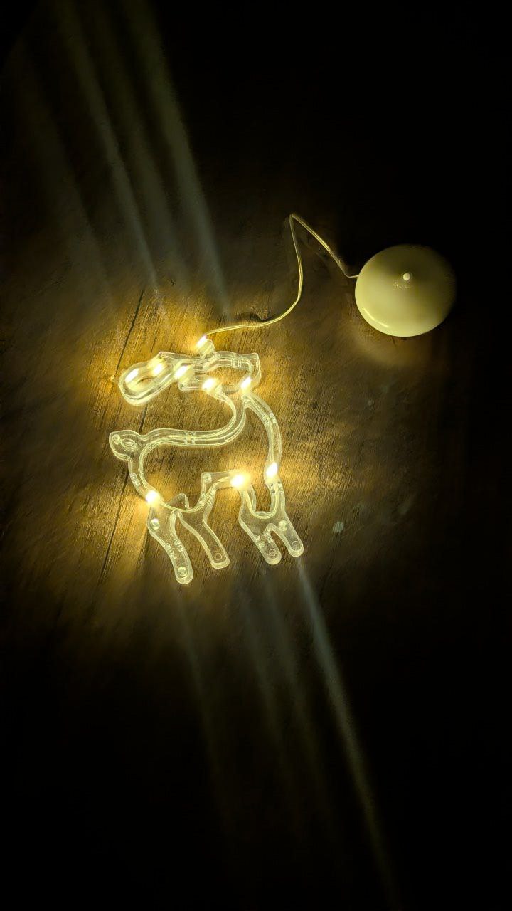 Светодиодный новогодний олень