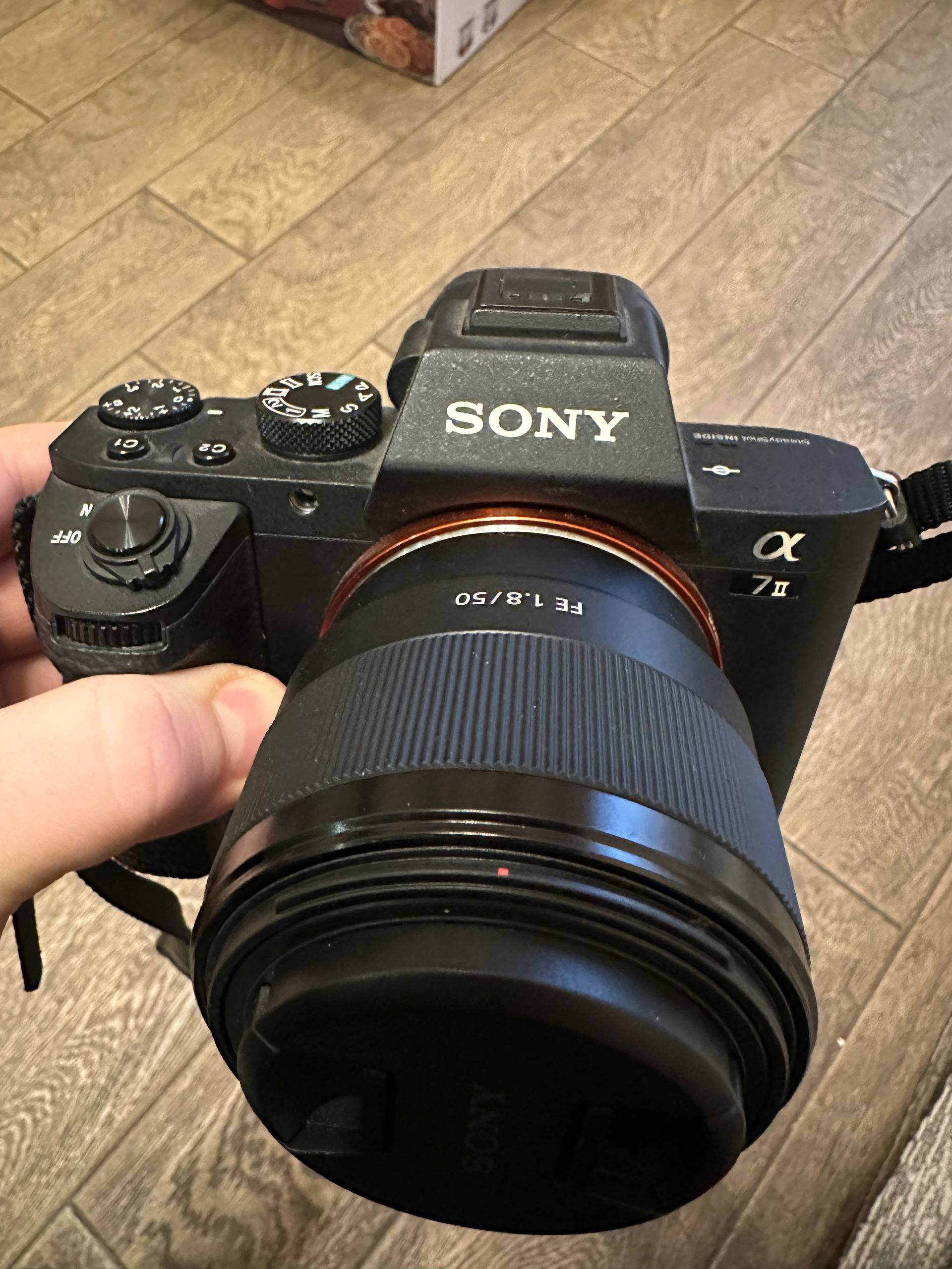 Камера Sony a7 ii с объективом