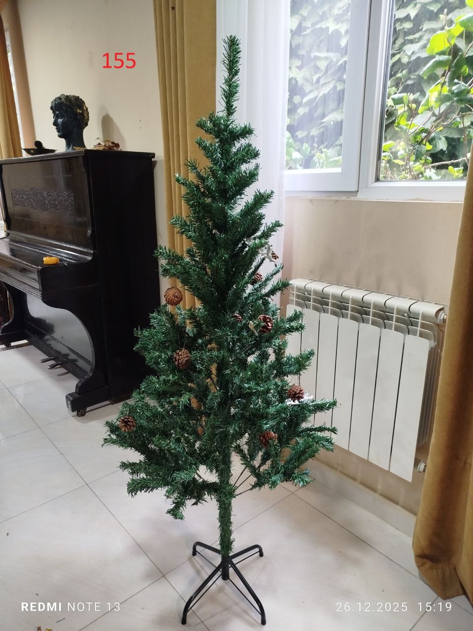 Широкая искусственная новогодняя елка Gardex