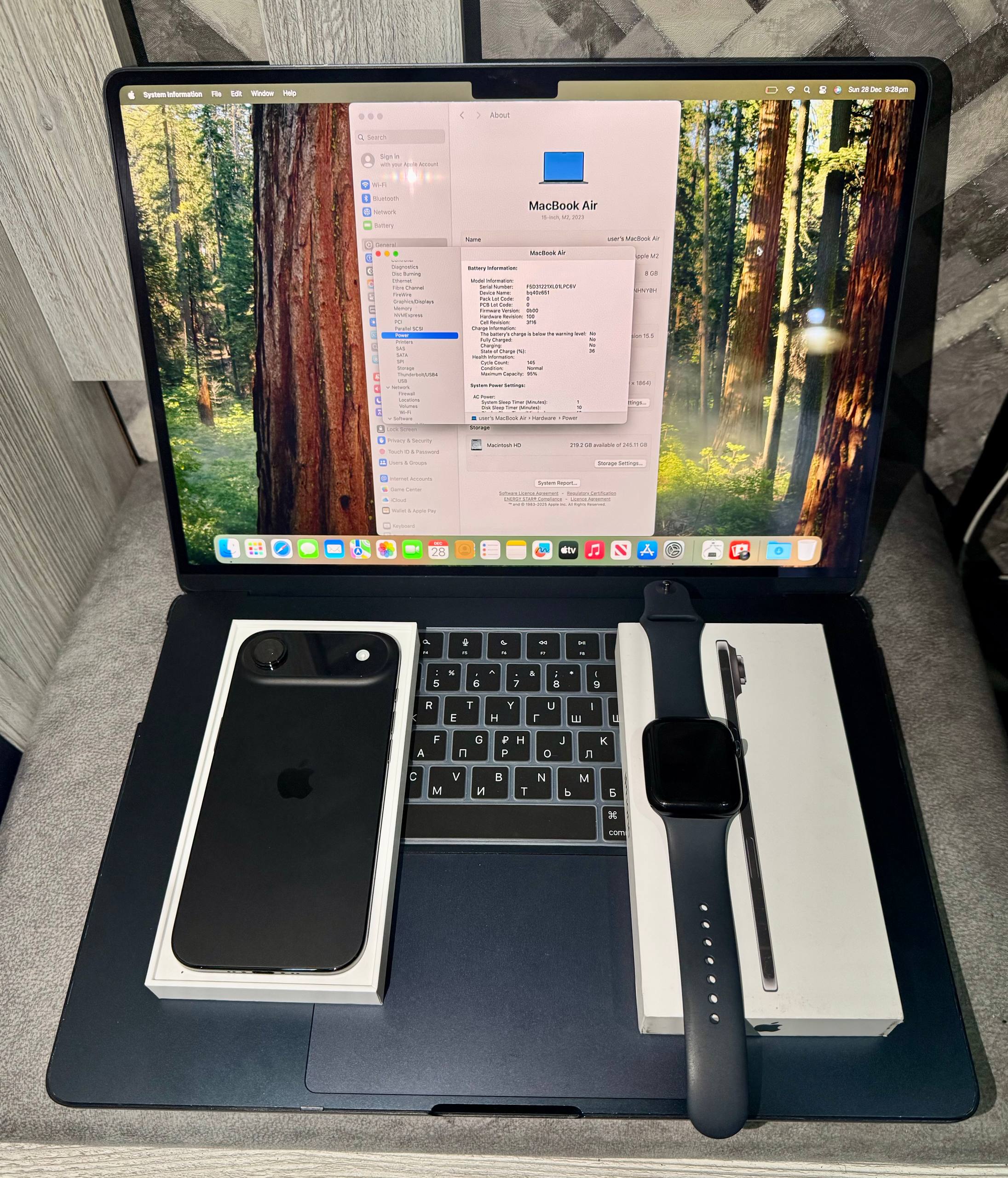 Apple Watch 9 45mm midnight