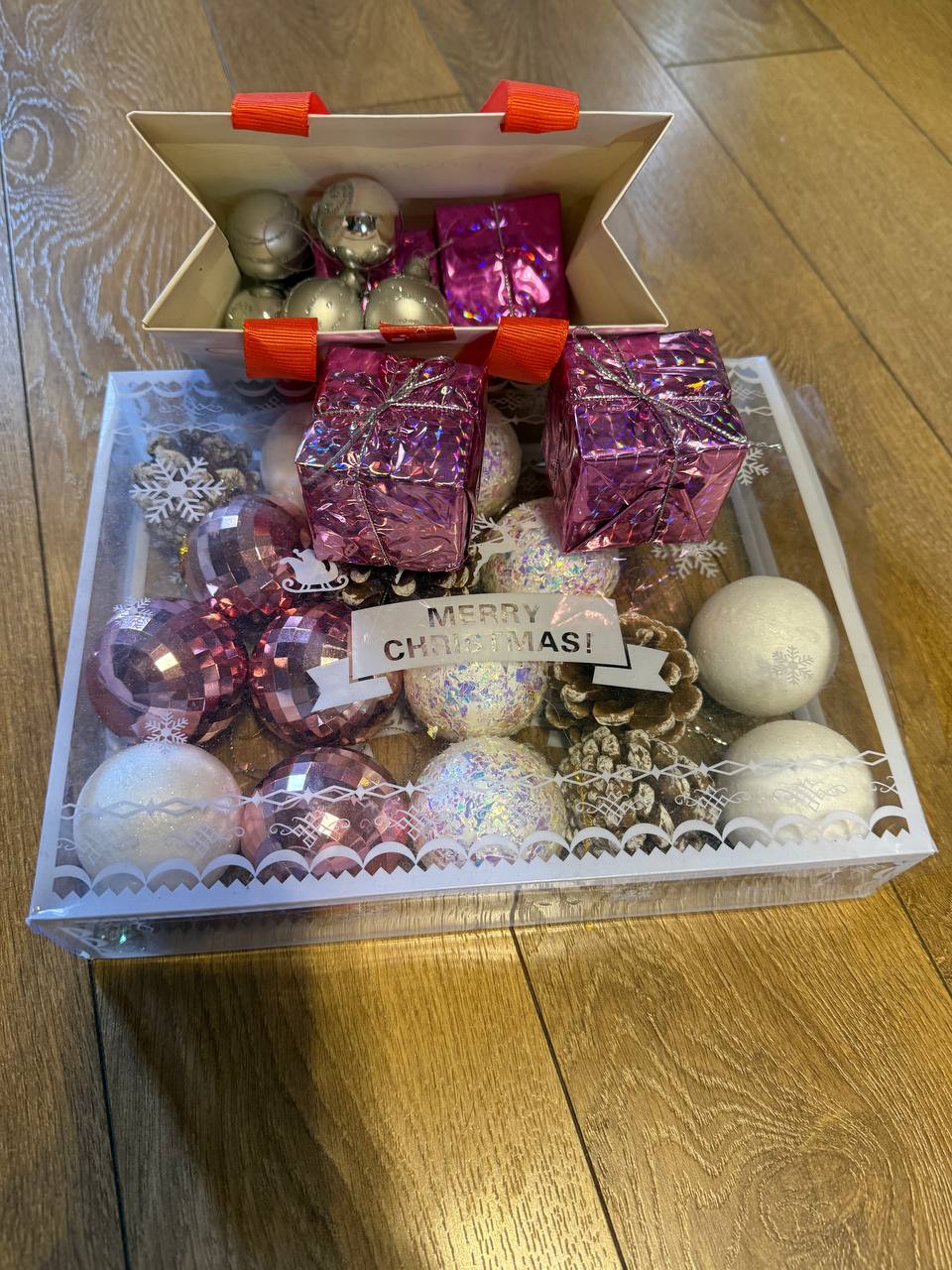 Новогодние украшения, 2 комплекта