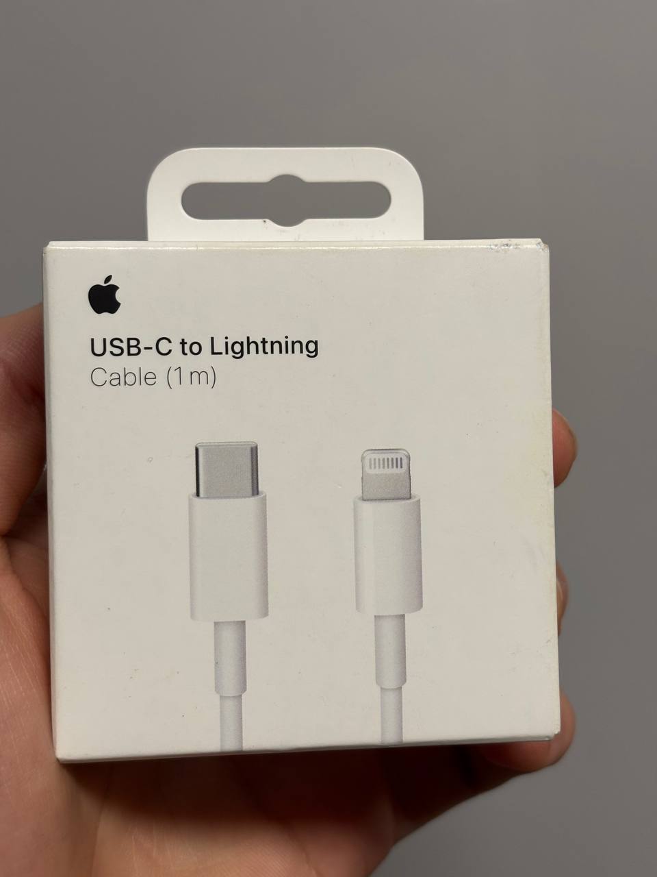 Оригинальный кабель USB-C to Lightning