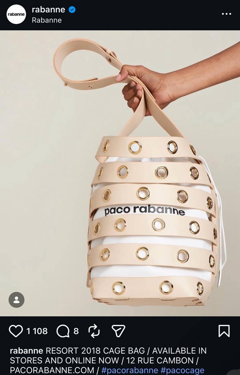 Сумка Paco Rabanne