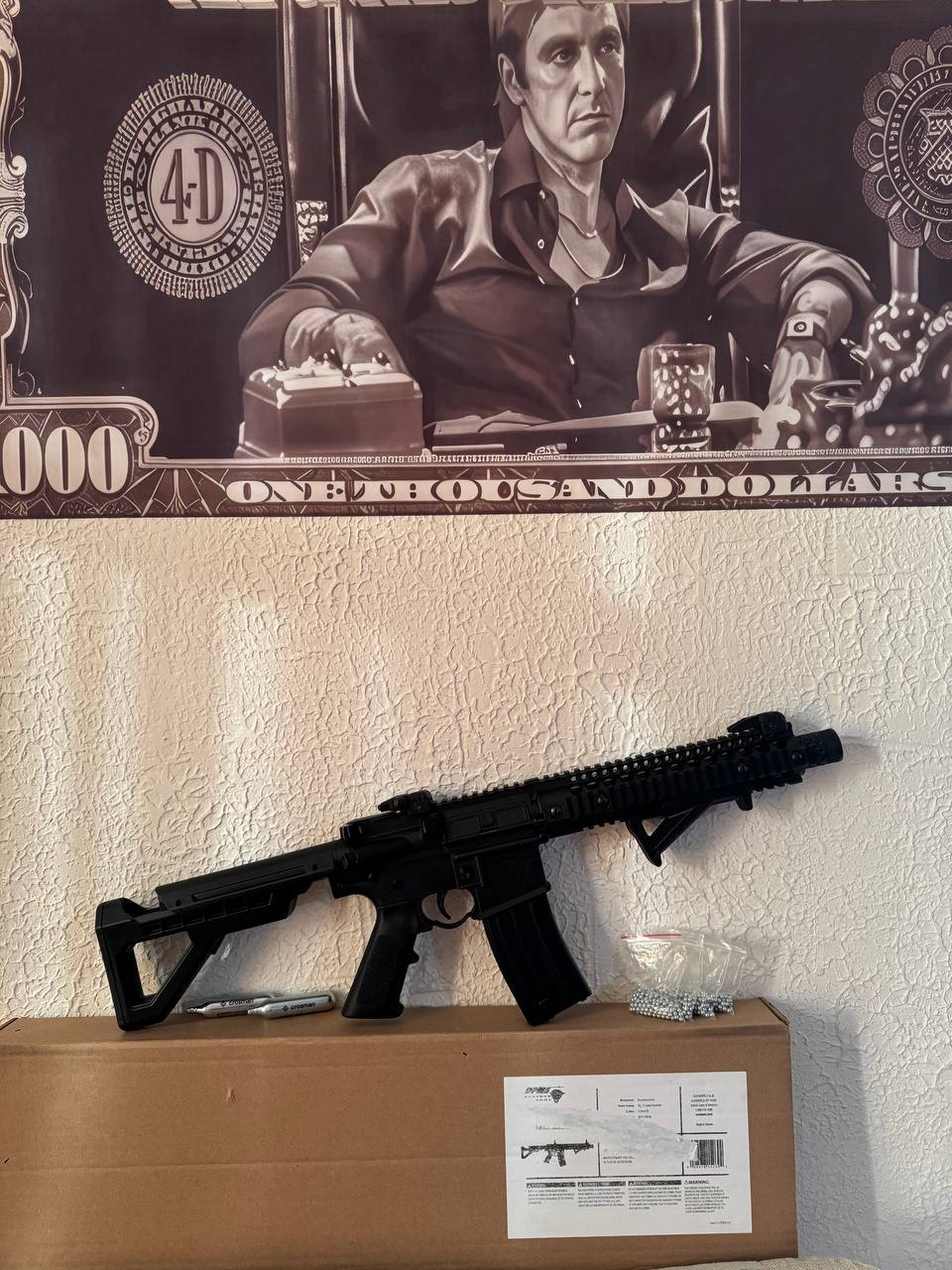Пневматическая винтовка CROSMAN DPMS Panther SBR DSBR