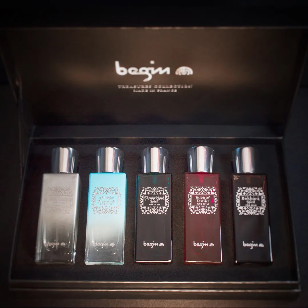 Begim Parfume Travel Set мужской из 5 ароматов по 30ml