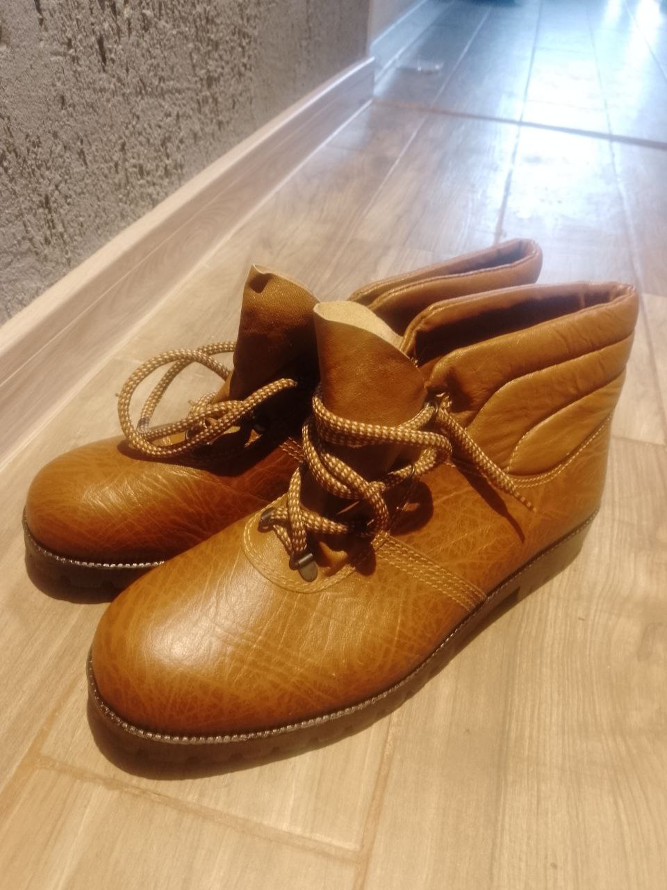 Ботинки итальянские, новые, натуральная кожа