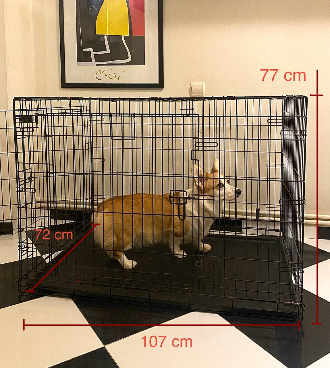 Клетка/вольер металлическая для животных