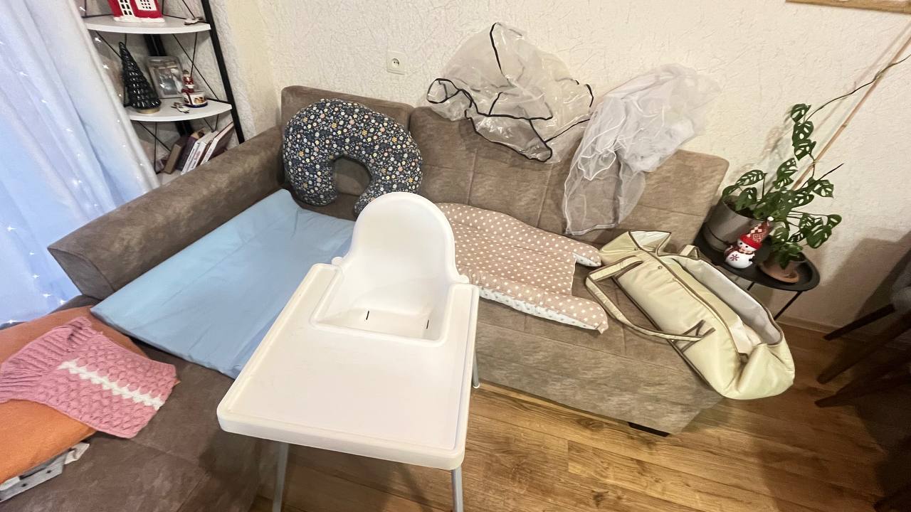 Детские вещи 0-6м