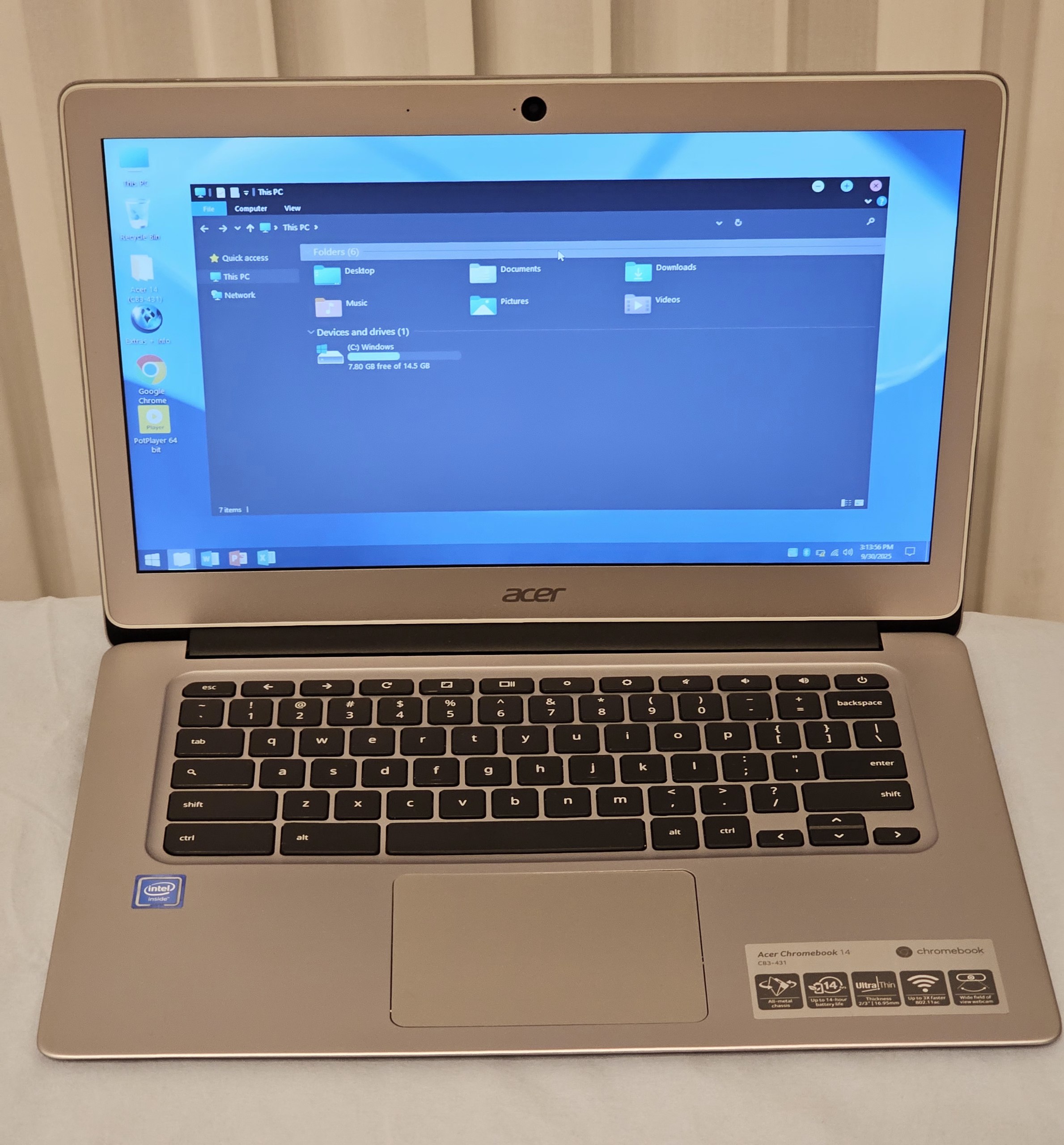 Ноутбук Acer CB3-431-C99D 14" HD