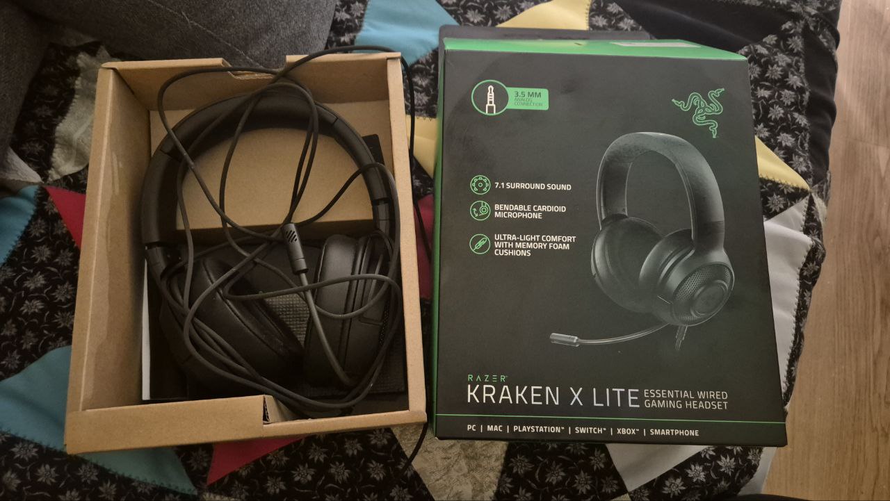 Игровые наушники Kraken x Lite