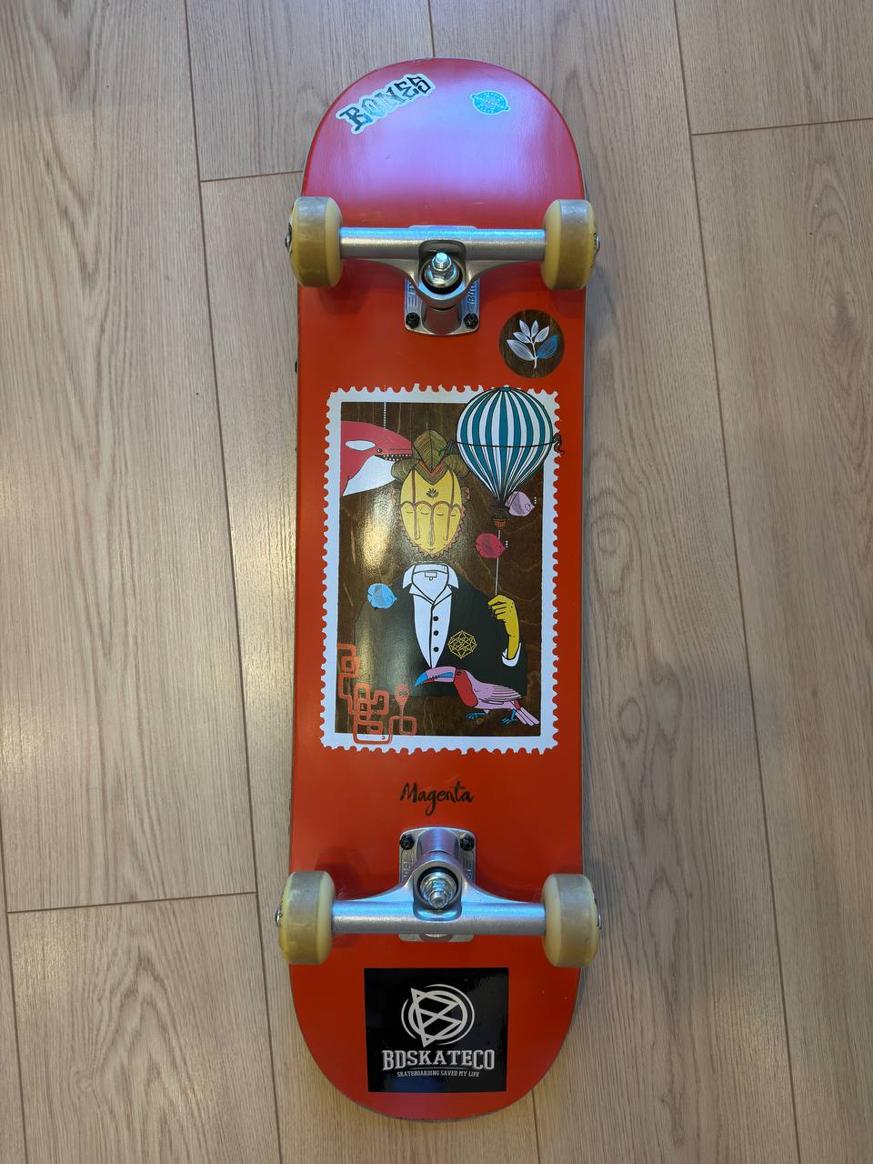 Скейтборд в кастомной сборке