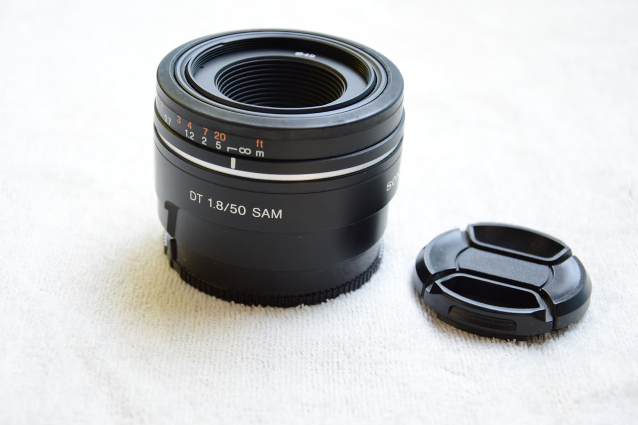 Портретный объектив Sony DT 50mm f1.8 SAM