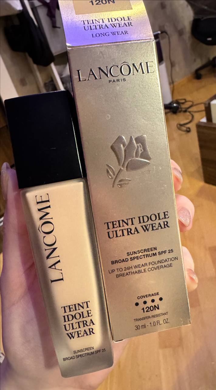 Lancôme Teint Idole ultra wear 25 spf, тон 120N