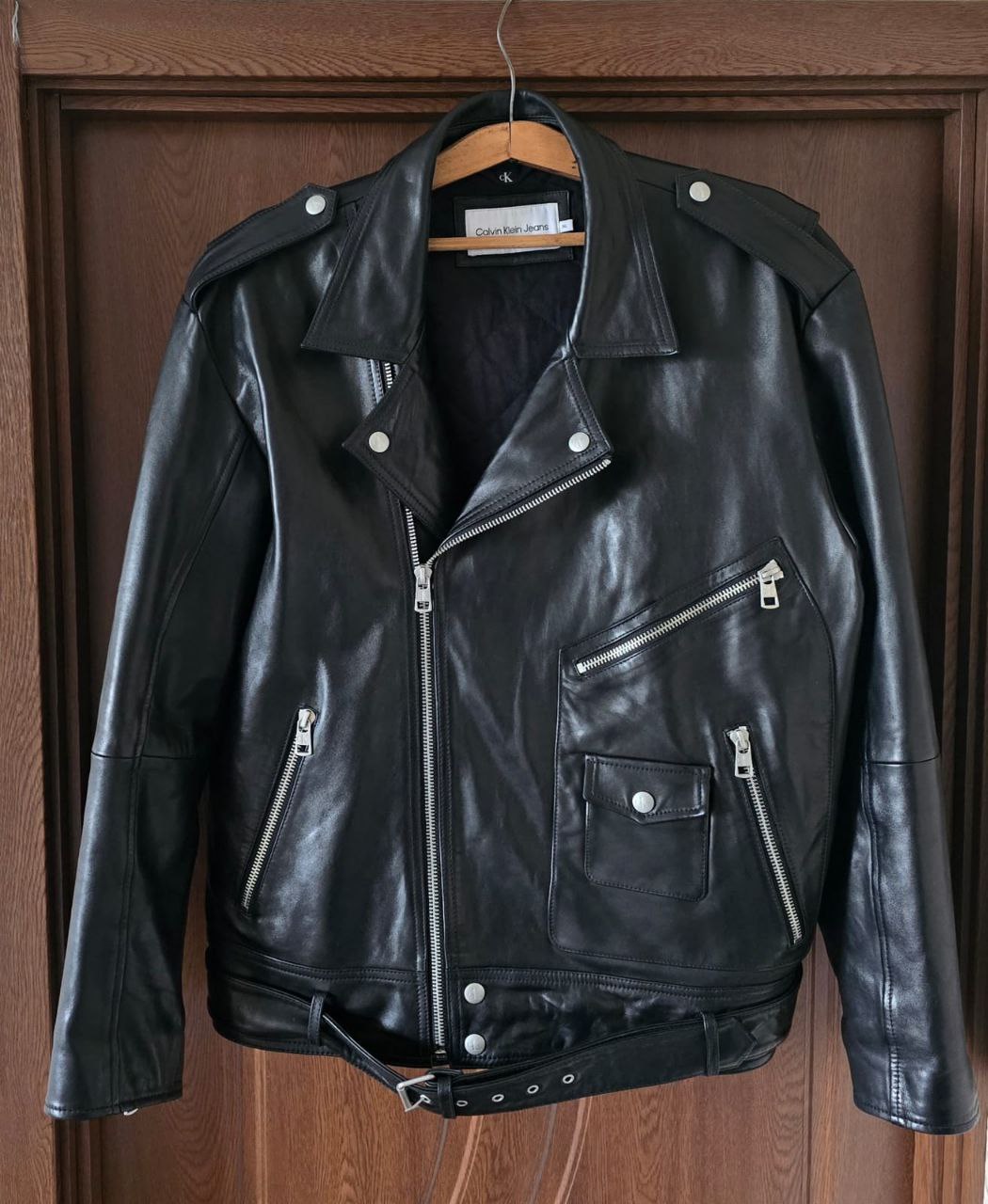 Кожаная куртка CALVIN KLEIN JEANS