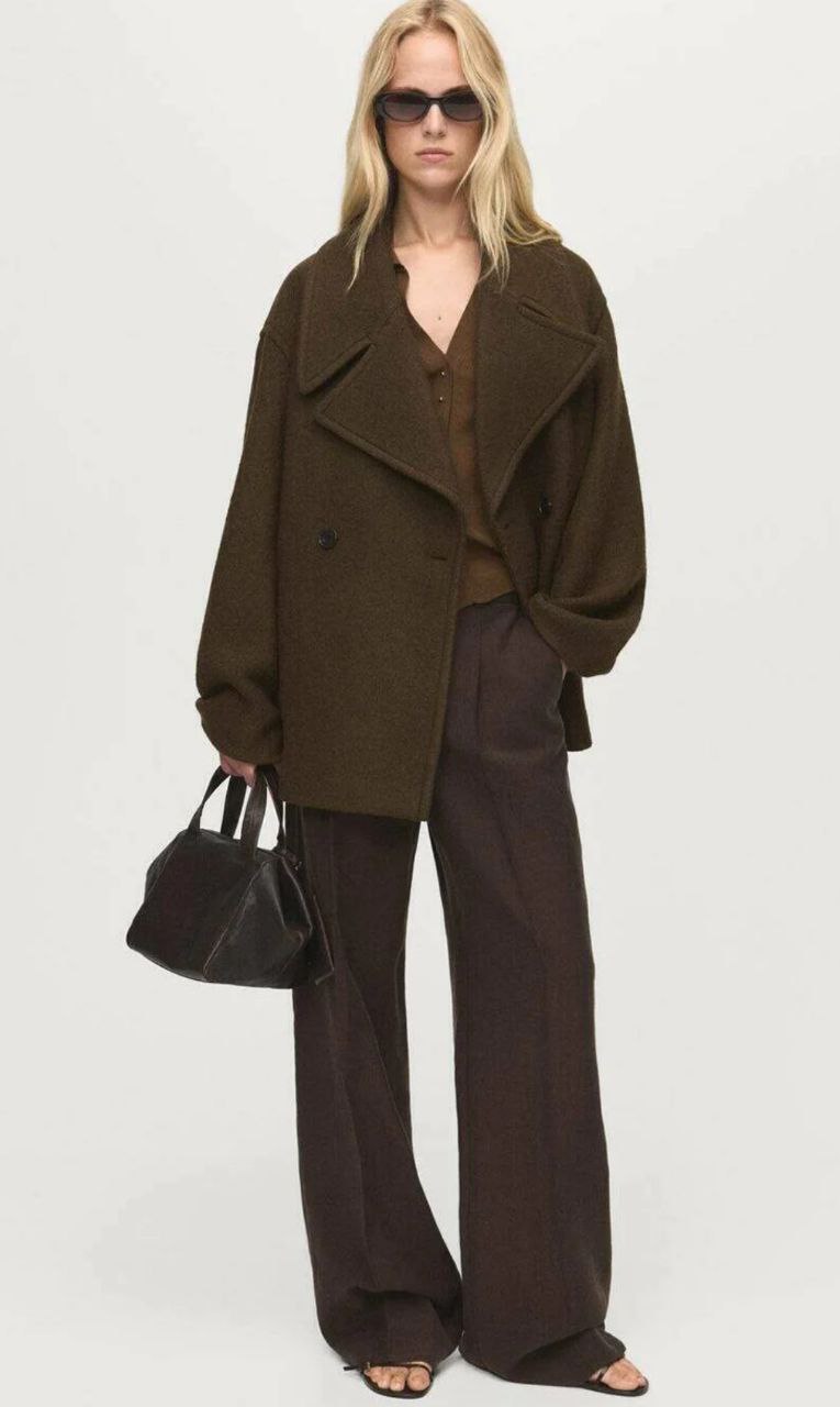 Новое трендовое пальто Mango