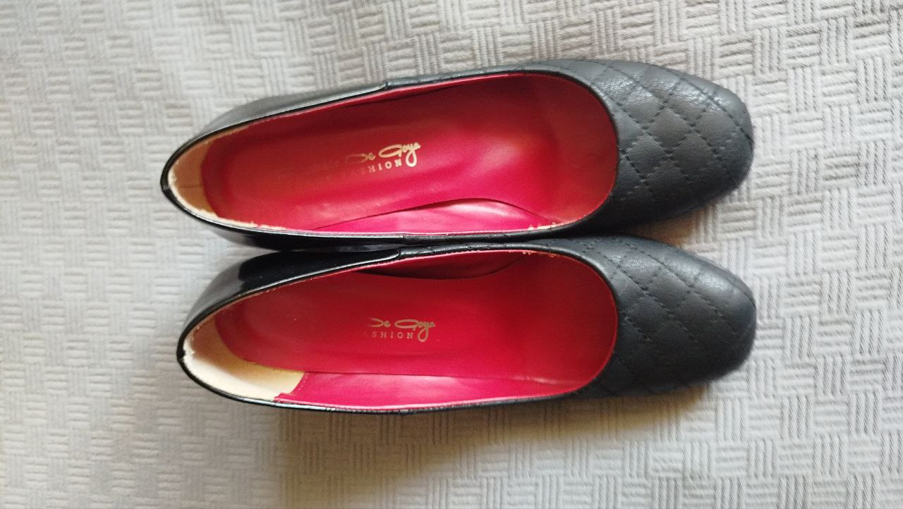 Кожаные туфли, размер 40