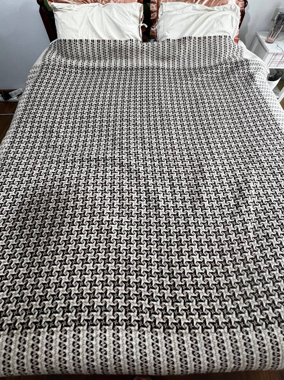 Покрывало шерстяное