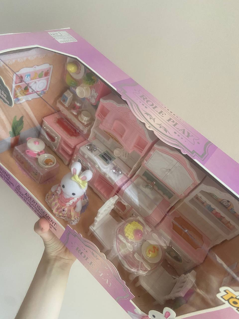 Игрушечный набор с кроликом