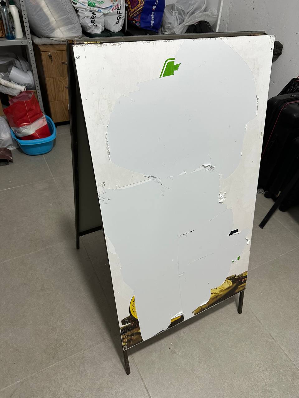 Штендер очень прочный