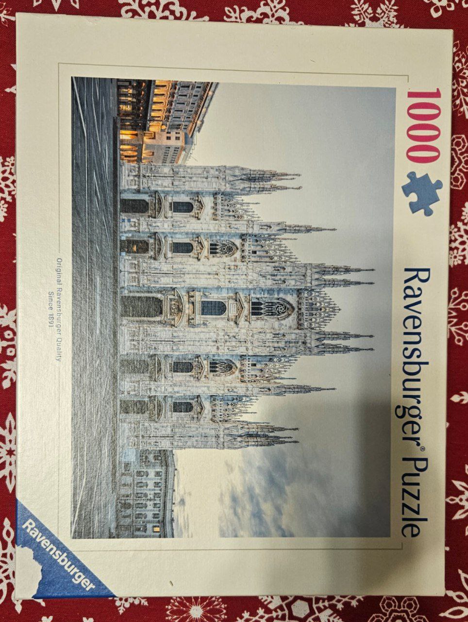 Пазлы "собор Милан" 1000 шт.