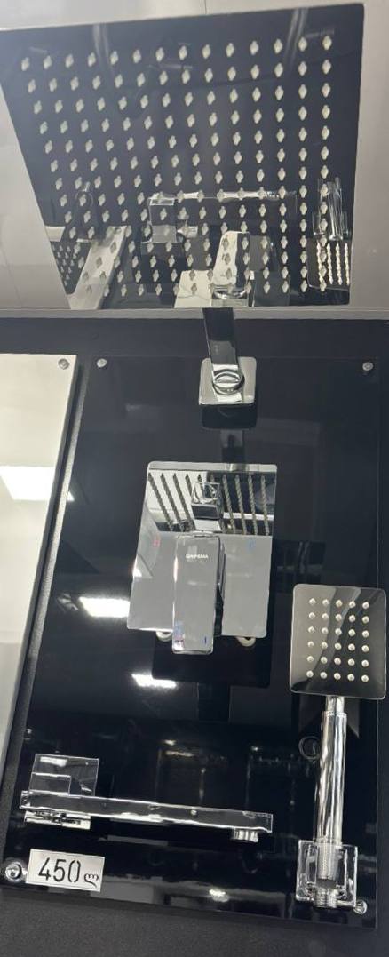 Встроенный душ с тропическим душем