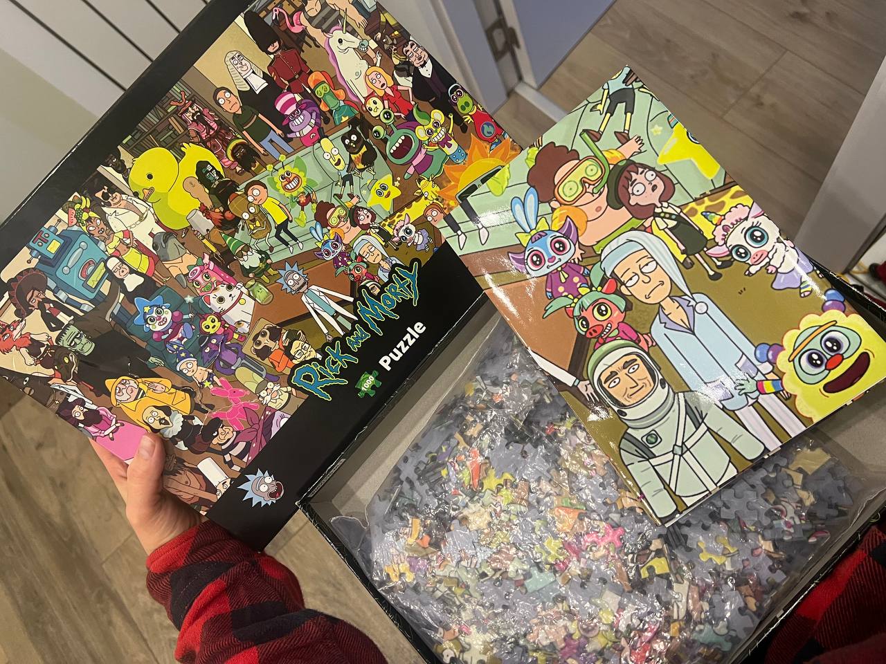 Пазл Рик и Морти на 1000 деталей