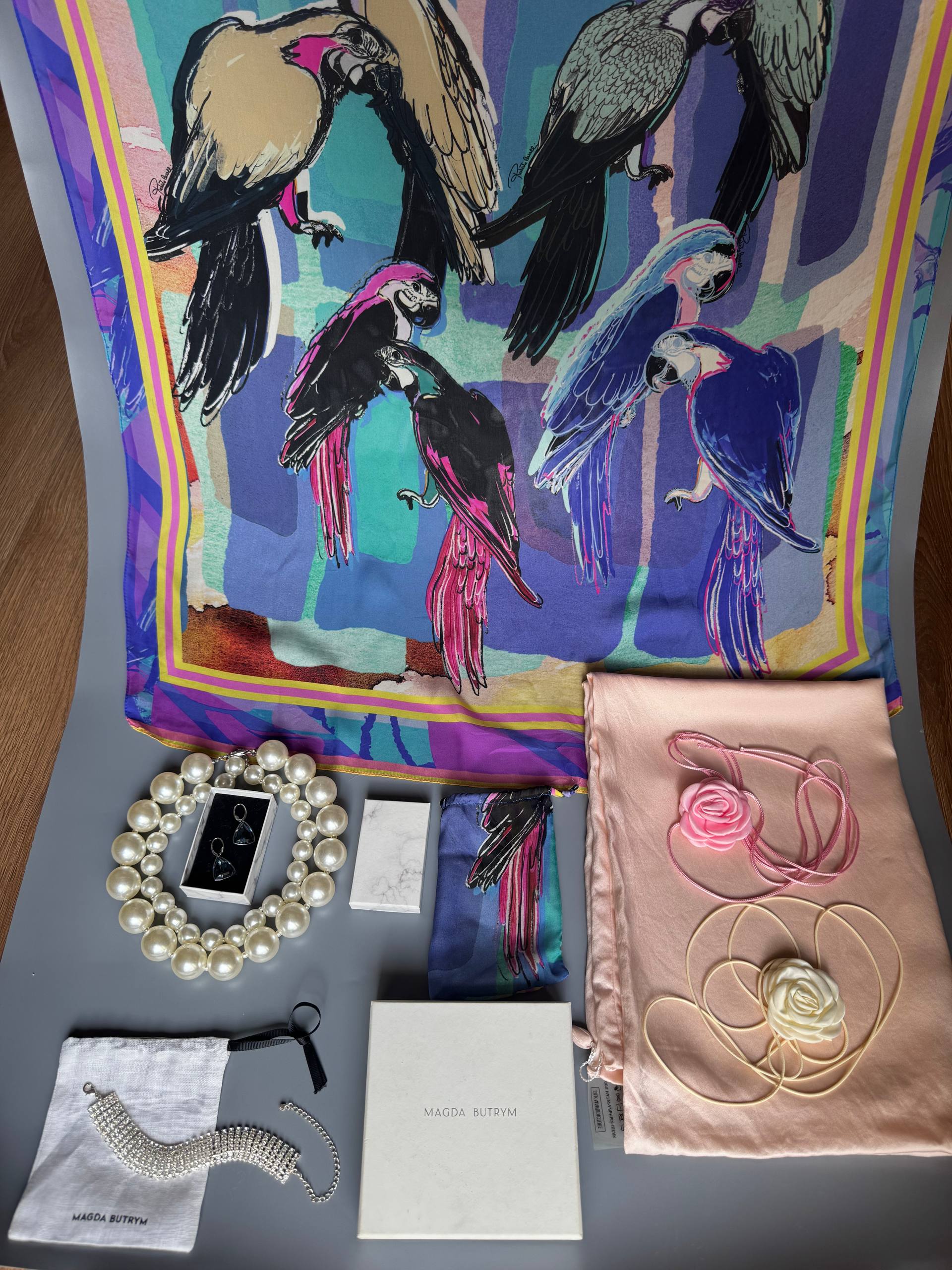 Шелковая наволочка 50*70 см