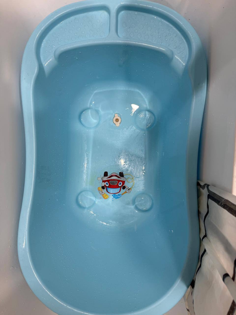 Детская ванночка с горкой