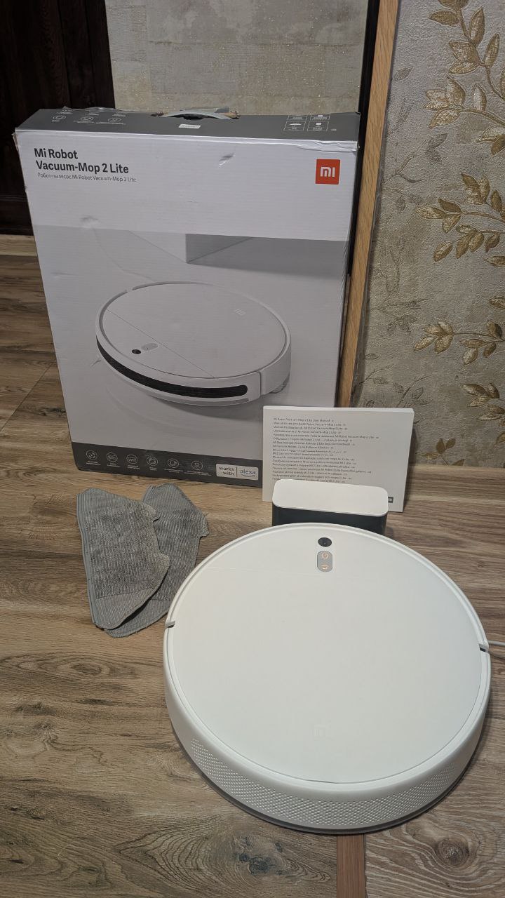 Робот пылесос Xiaomi robot vacuum mop 2 lite