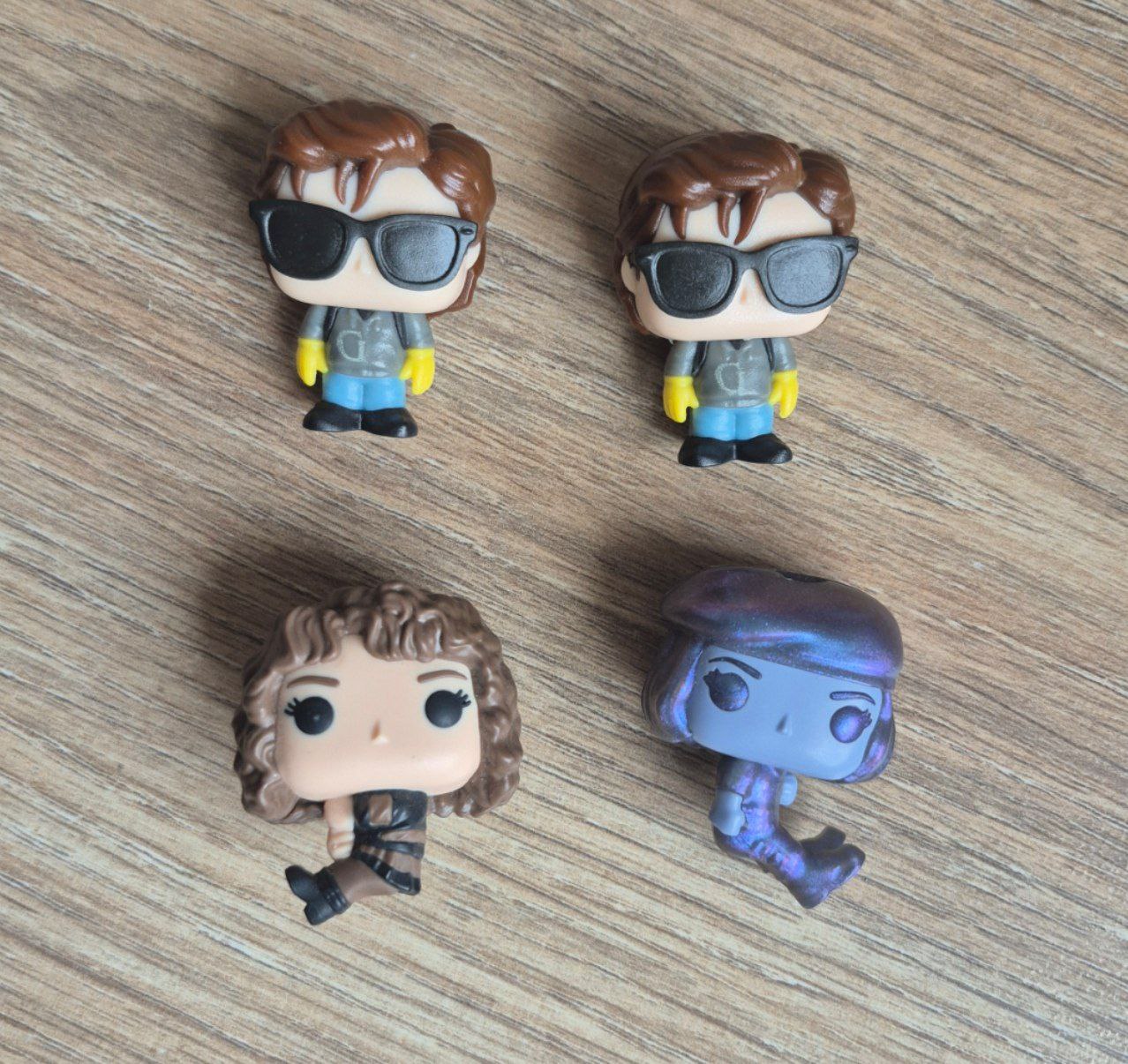 Игрушки Stranger Things из kinderjoy