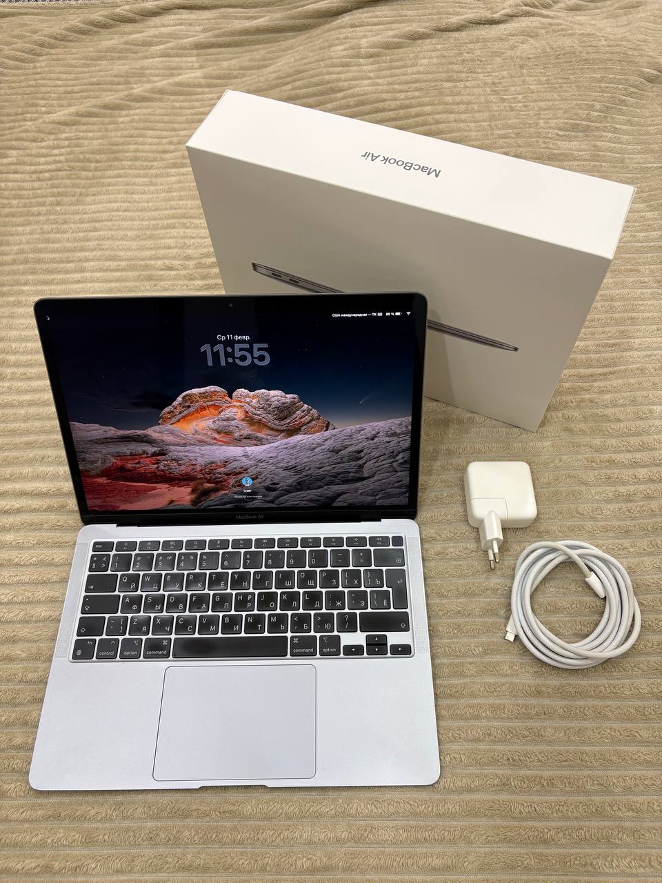 MacBook Air M1, 13”, 8 GB, 256 GB