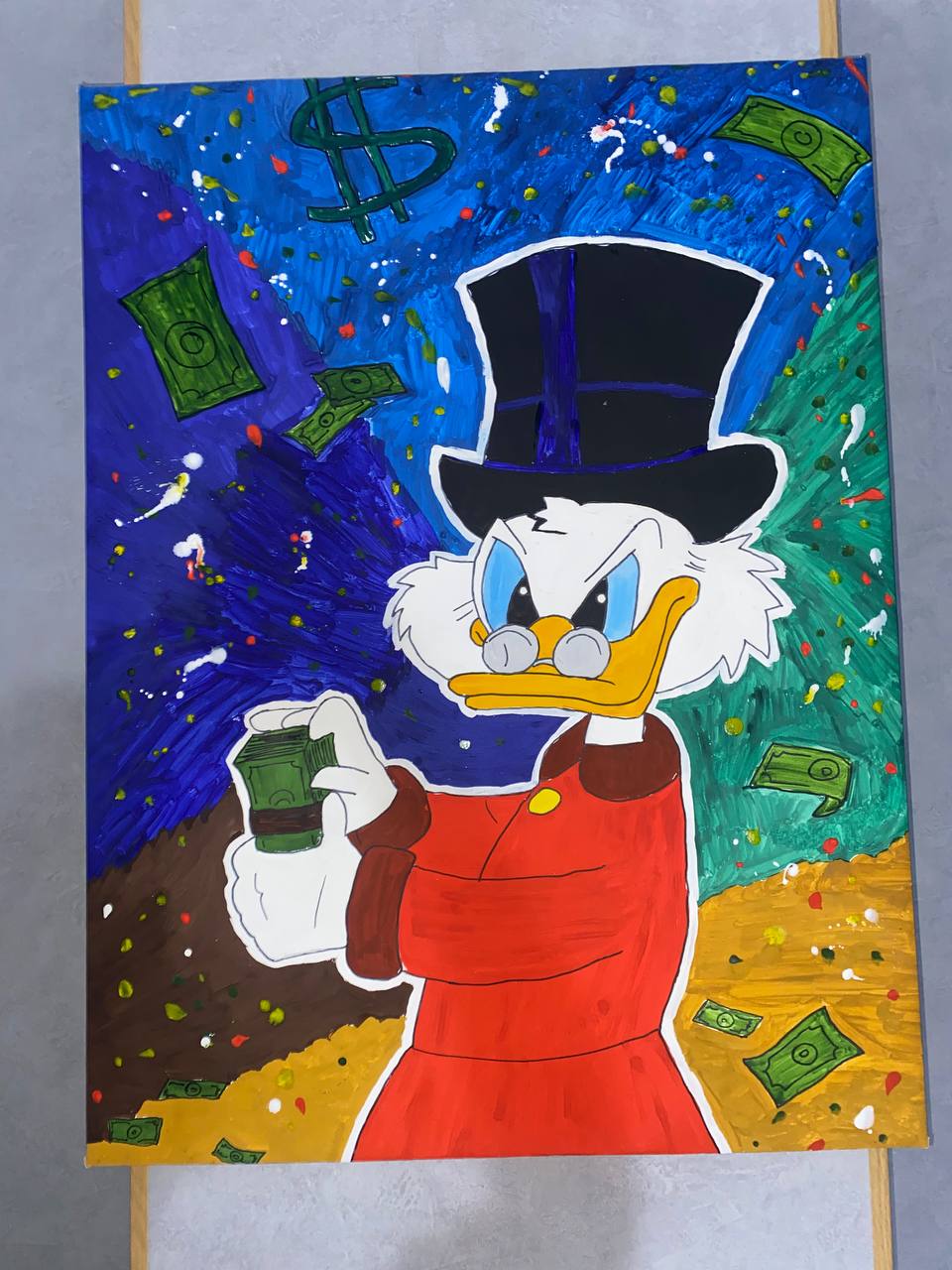 Картина Скрудж Макдак