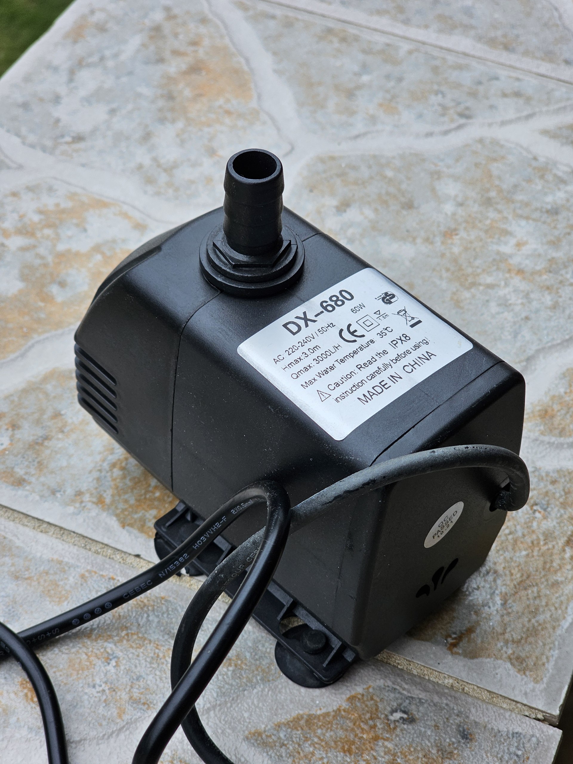 Аквариумная помпа/ насос погружной. DX-680