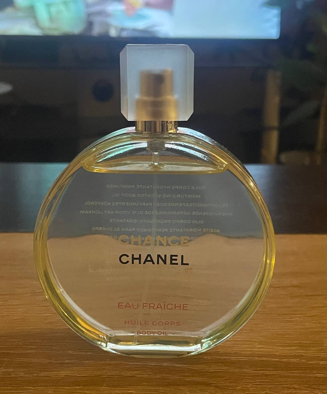 chanel chance eau fraiche huile corps, 150мл