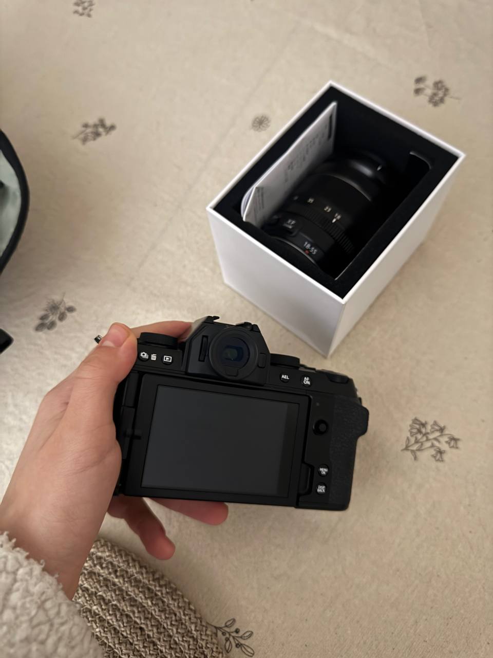 Fujifilm X-S10 + объектив Fujinon 18-55mm + аксессуары