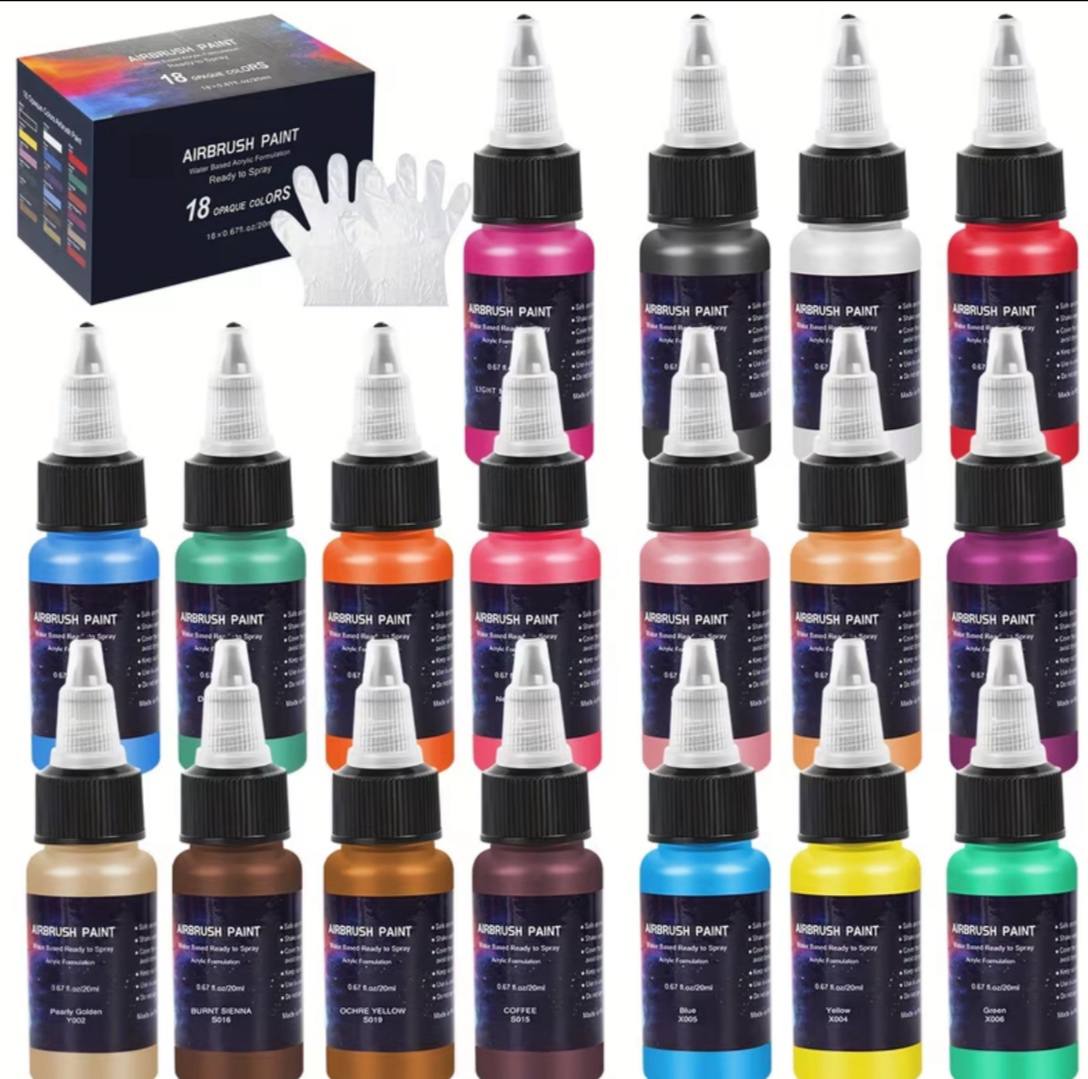 Краска акриловая на водной основе для аэрографа