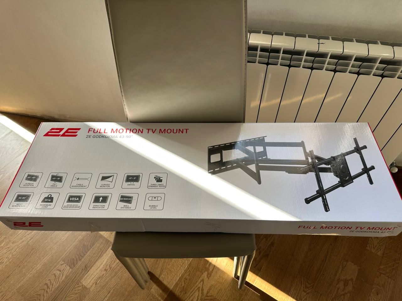 Кронштейн для телевизора выдвижной с изменяемым углом