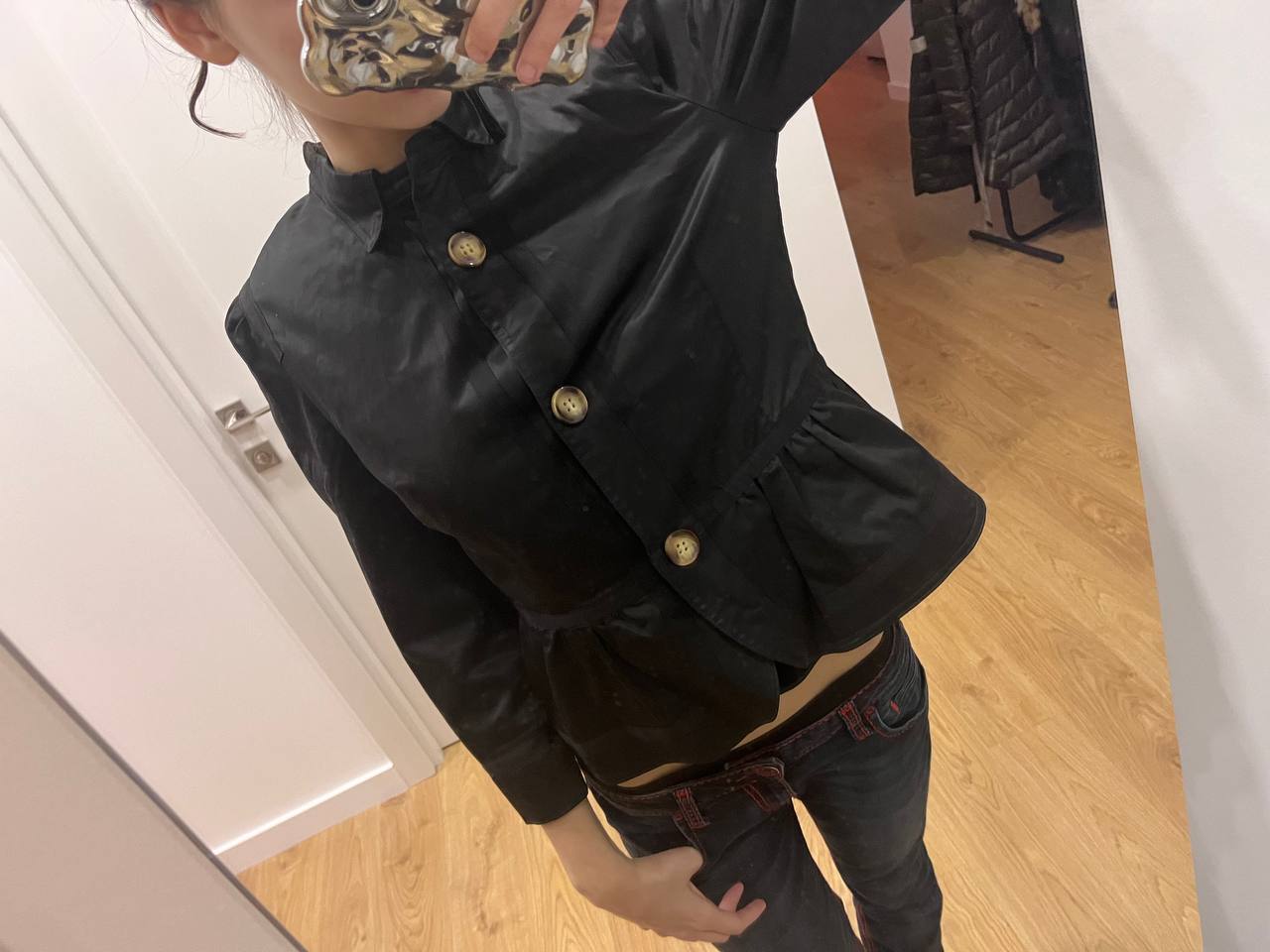 Пиджак в клетку