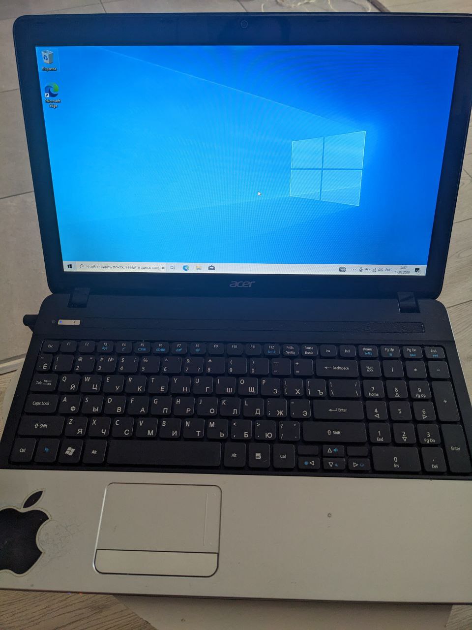 Ноутбук acer e1-571g 15.6