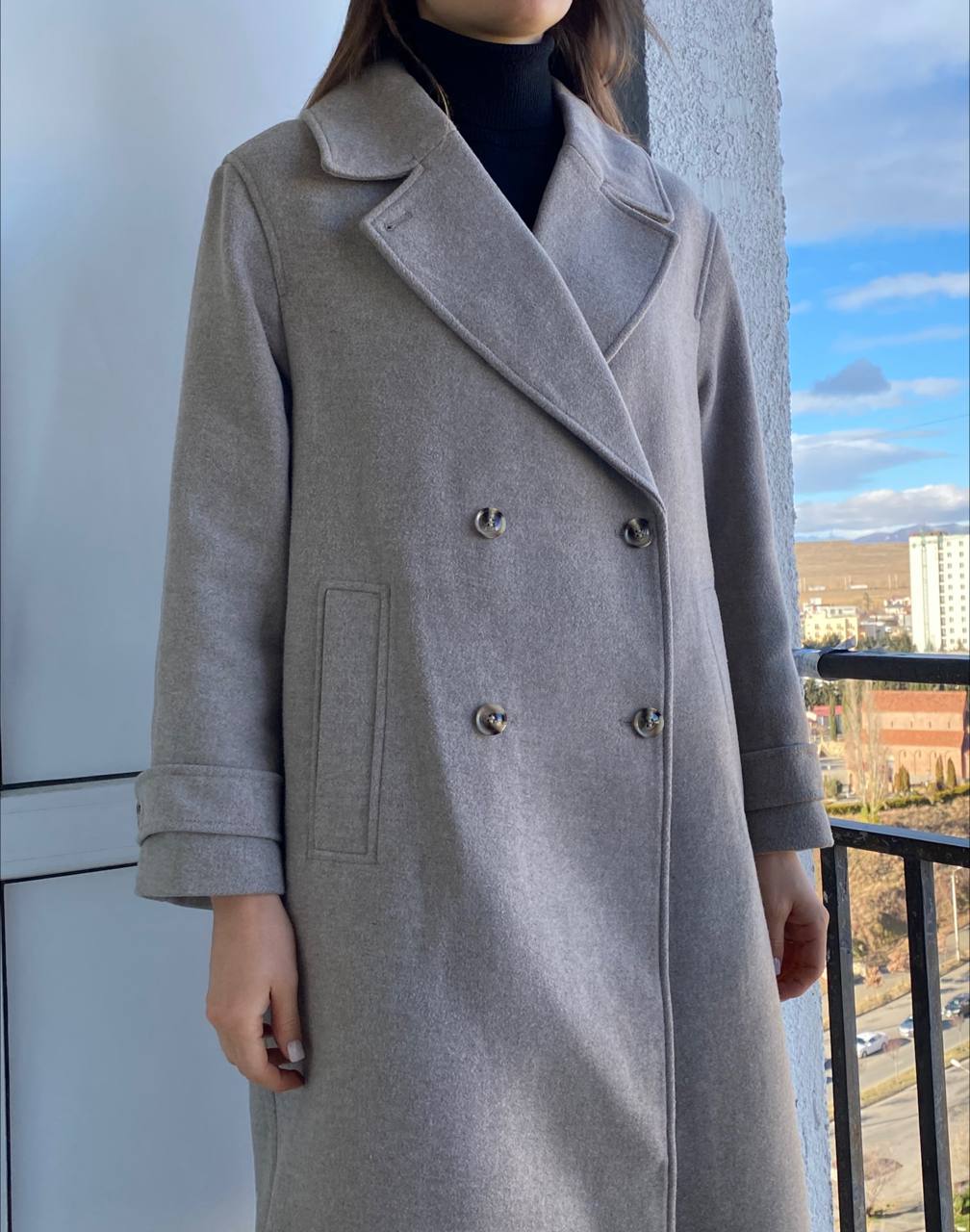 Пальто женское демисезонное H&M новое