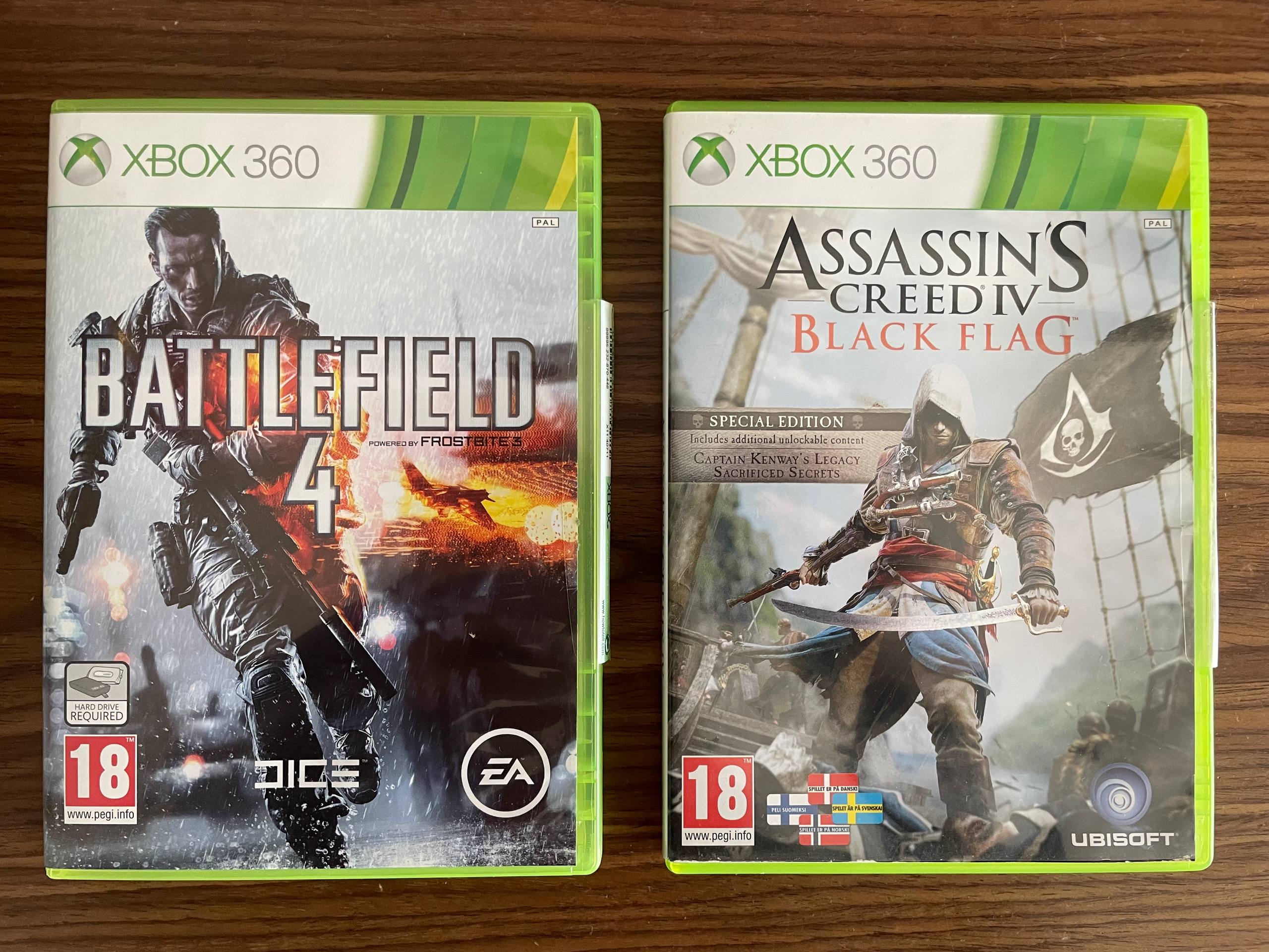 Лицензионные диски на Xbox 360