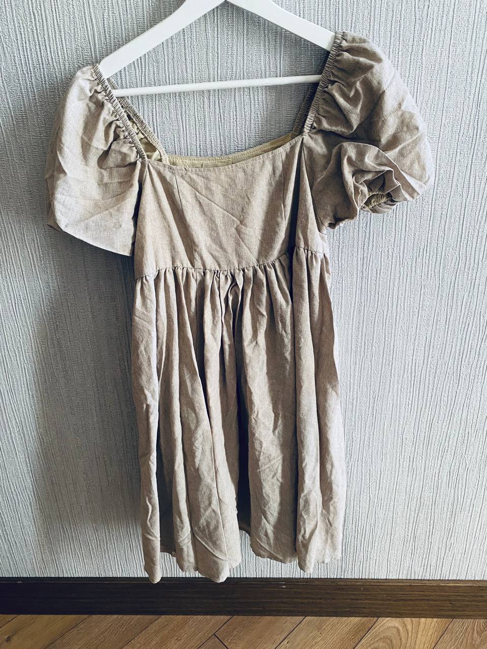 Платье кожаное