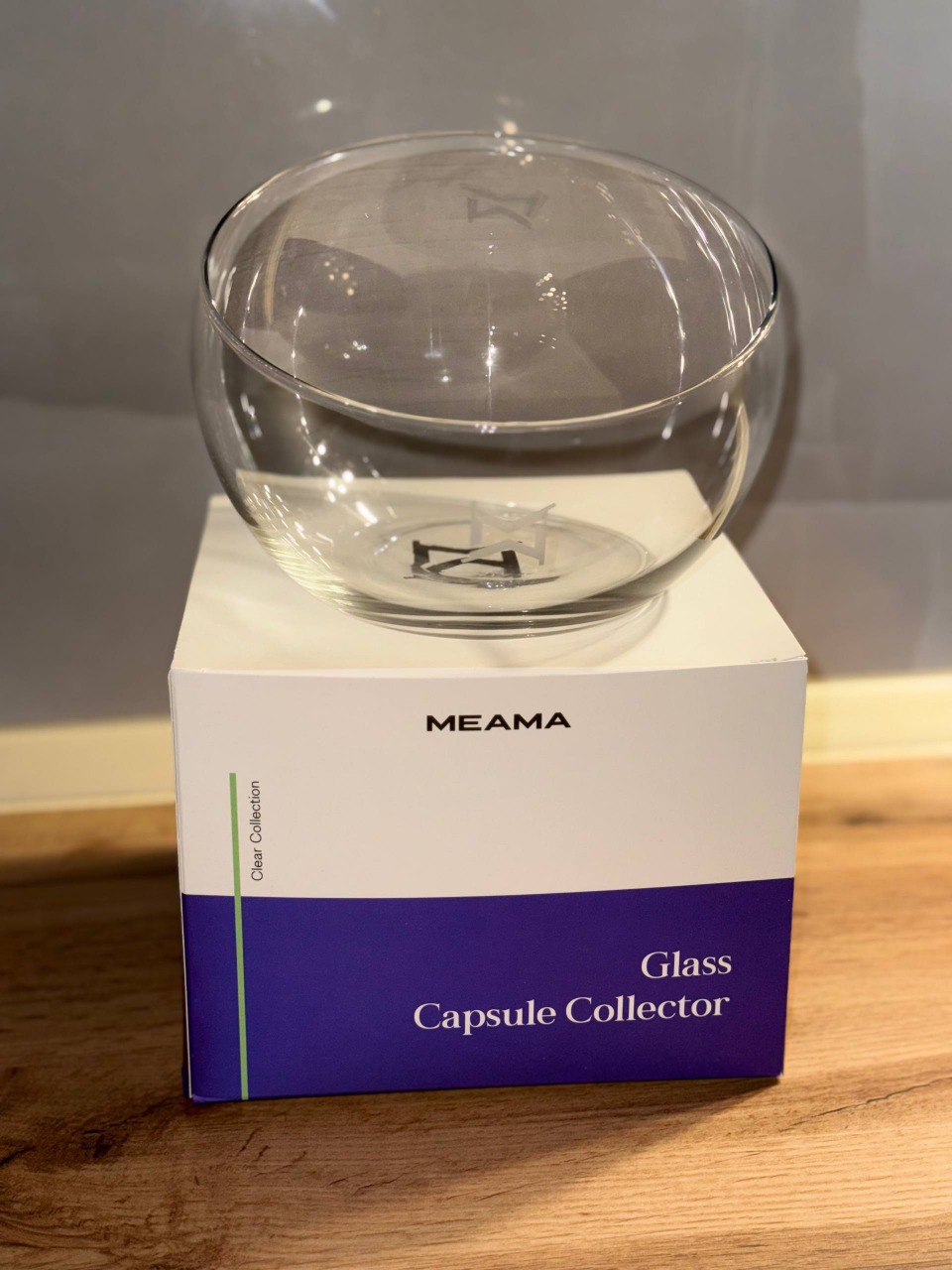 Стеклянный контейнер для капсул Meama